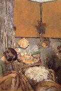 Edouard Vuillard A single card game USA oil painting artist